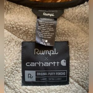 Rumpl x Carhartt Puffy Poncho Size L/XL